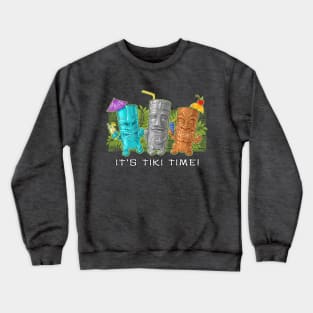 Tiki Time Mugs Crewneck Sweatshirt